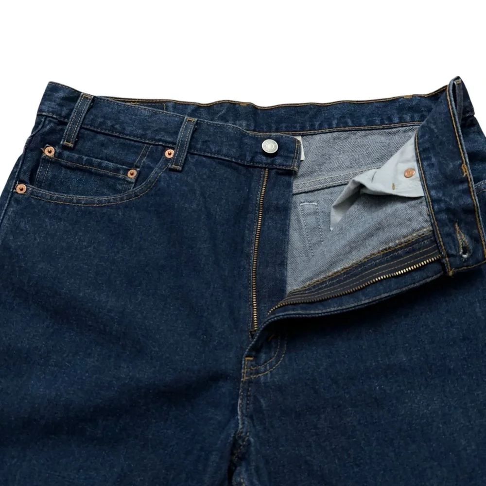 Levi's Denim Jeans Mens Size 36x32 (Fits 36x33) 517 Boot Cut Blue Vintage 1990s